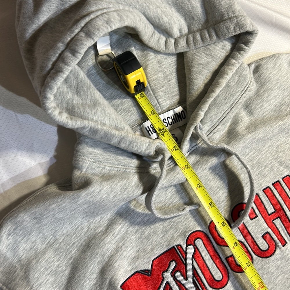 H&Moschino MTV Hoodie Moschino H&M Rare Small Like New NWOT Sweatshirt - Picture 6 of 7